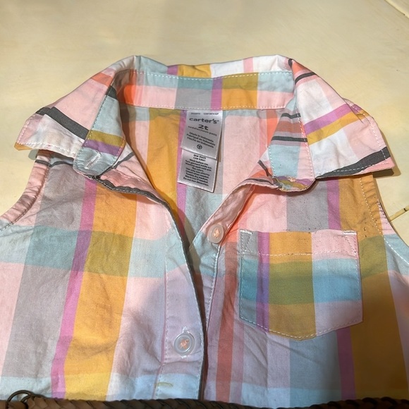 CARTERS 2T stripe dress - Picture 2 of 5